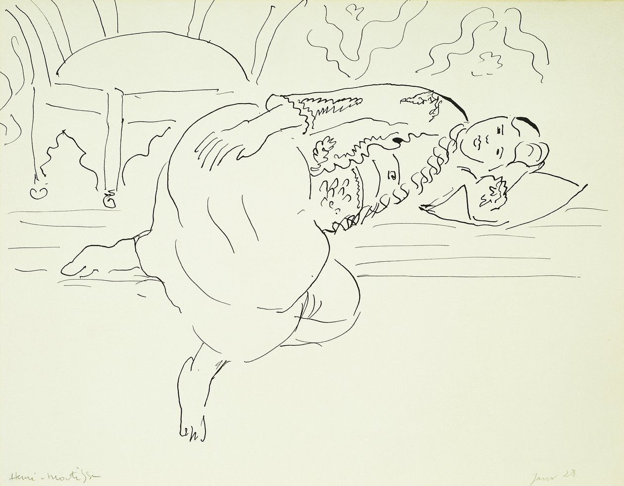 Odalisque - Henri Matisse