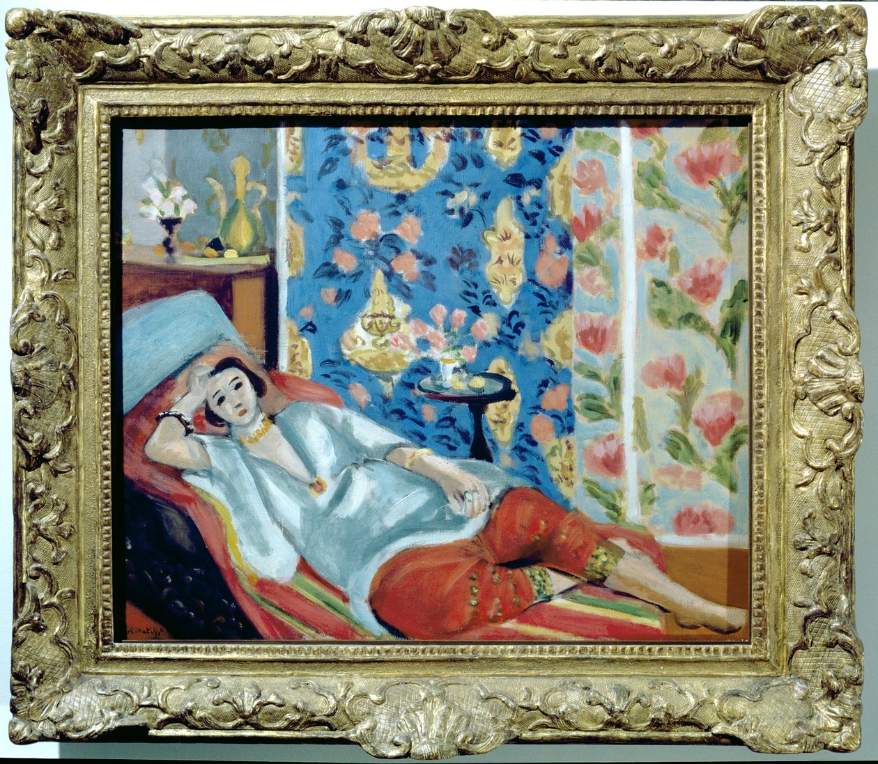 Odalisque en jupe-culotte rouge - Henri Matisse