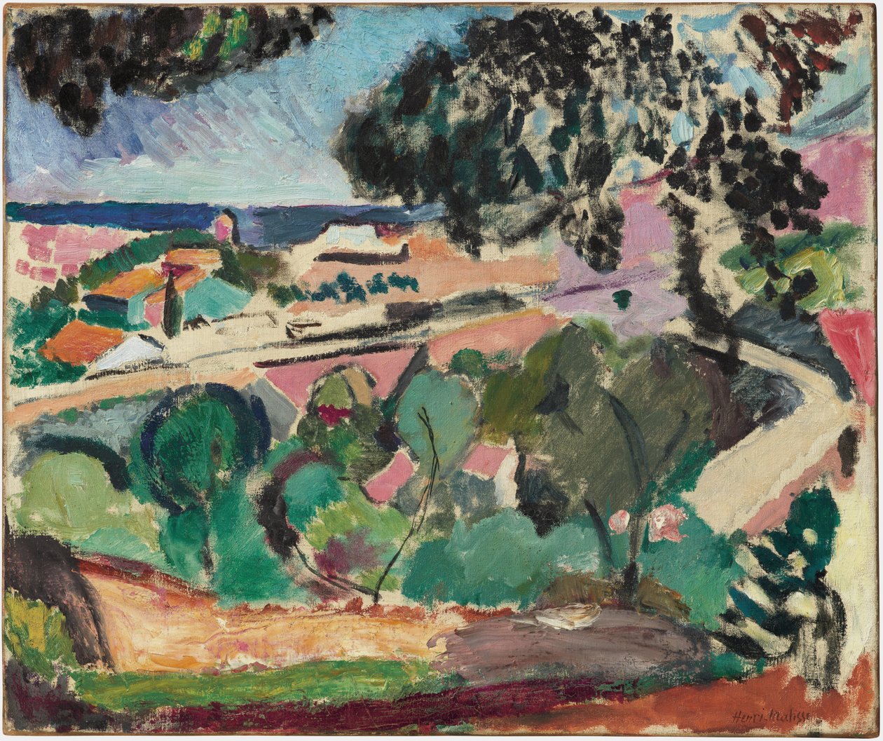 Paysage de Collioure - Henri Matisse