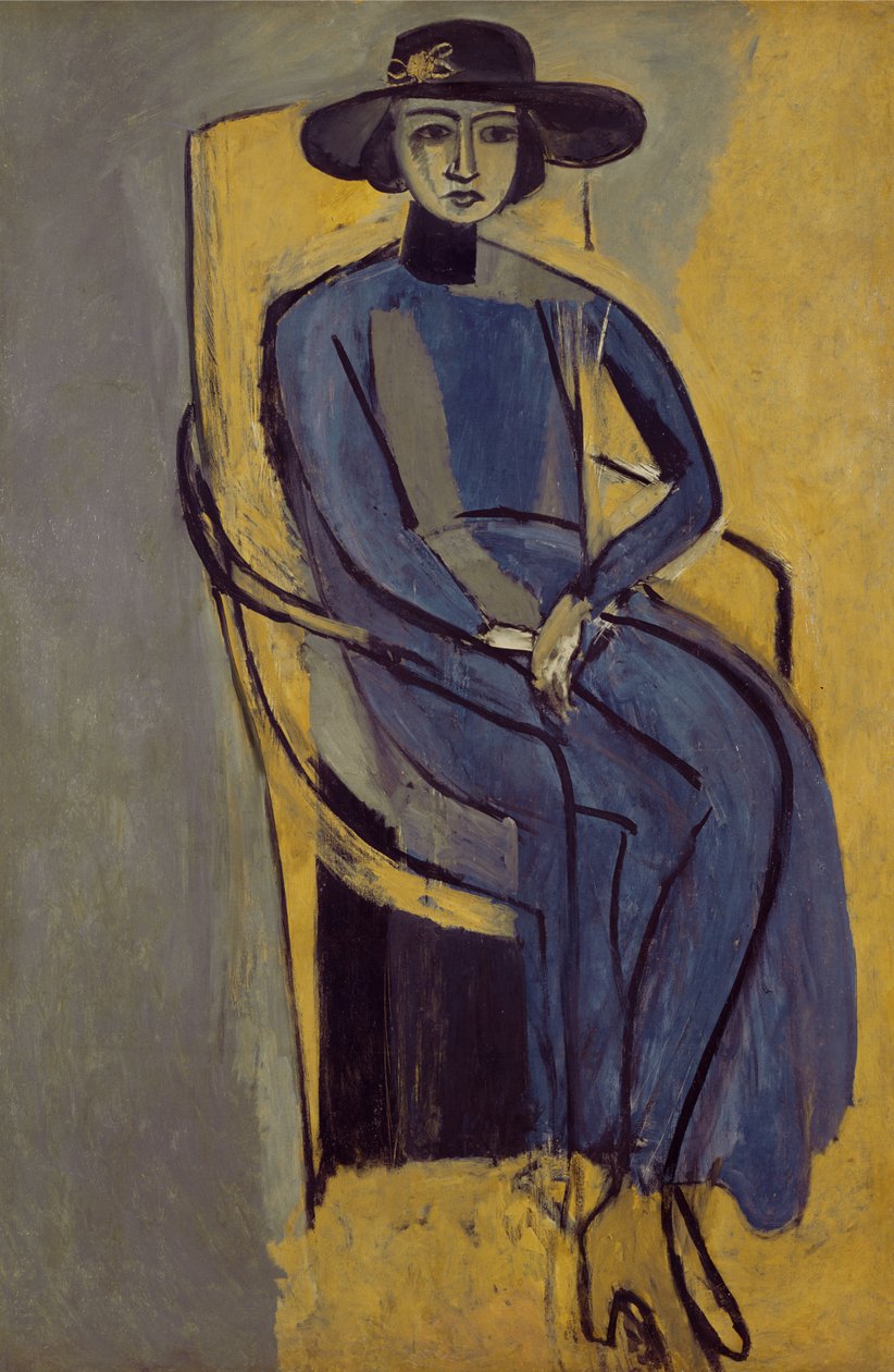 Portrait de Greta Prozor - Henri Matisse