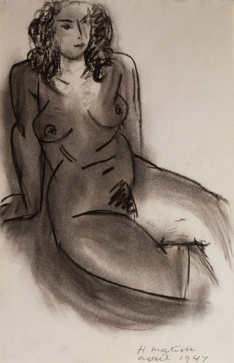 Femme nue assise - Henri Matisse