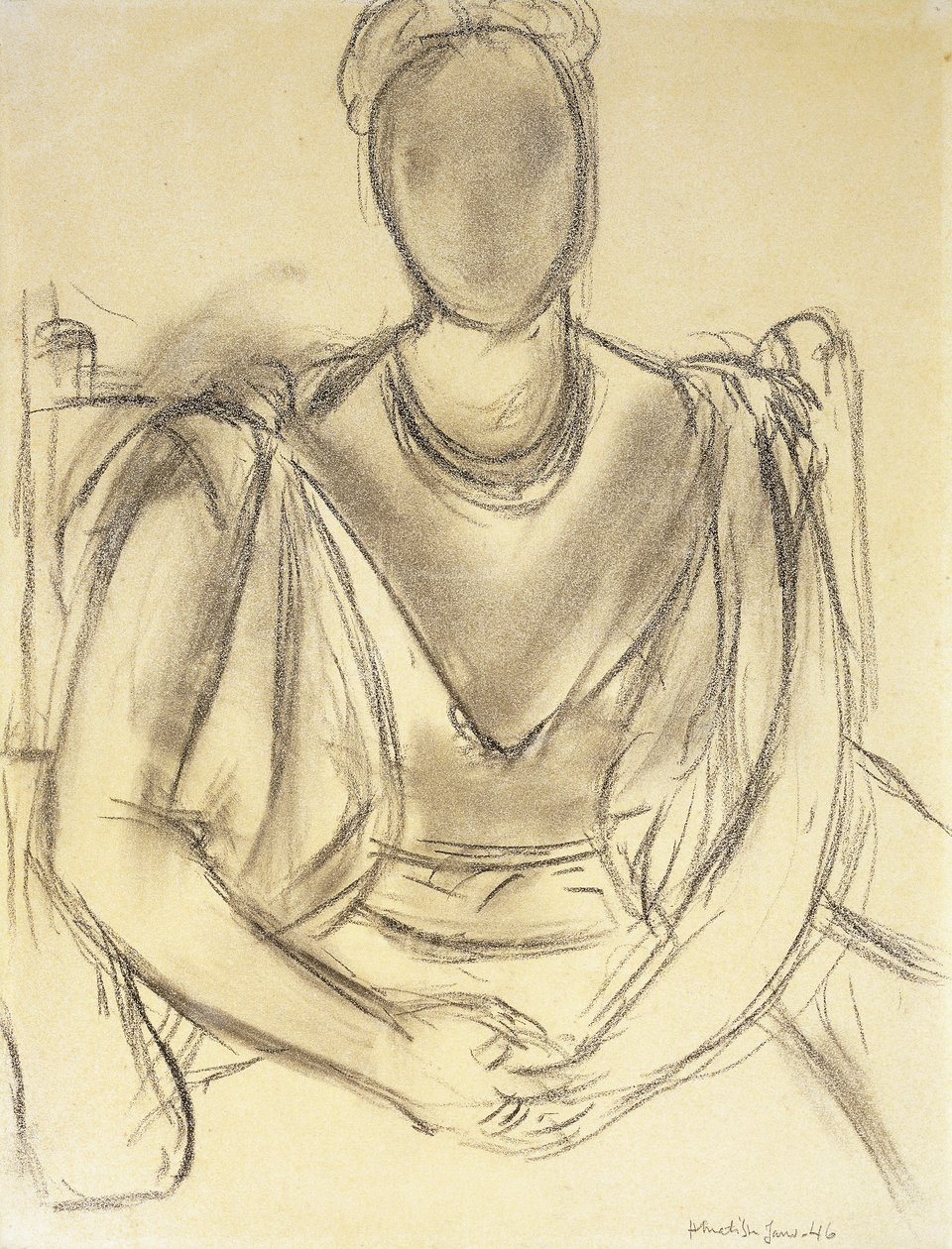 Sitting Woman ; Femme Assise - Henri Matisse
