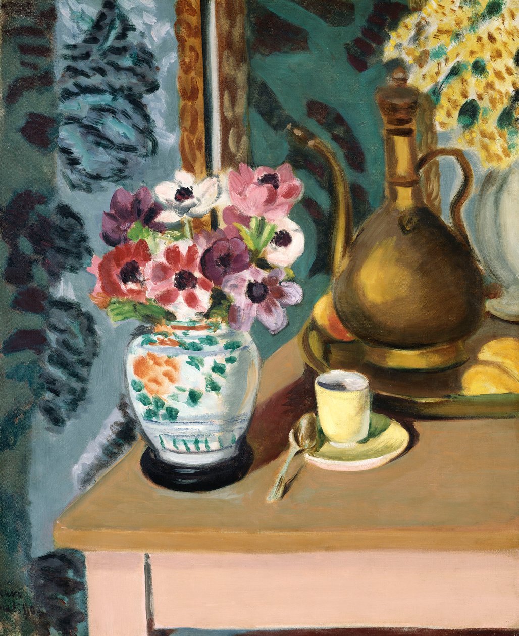 Nature morte, fleurs et tasse - Henri Matisse