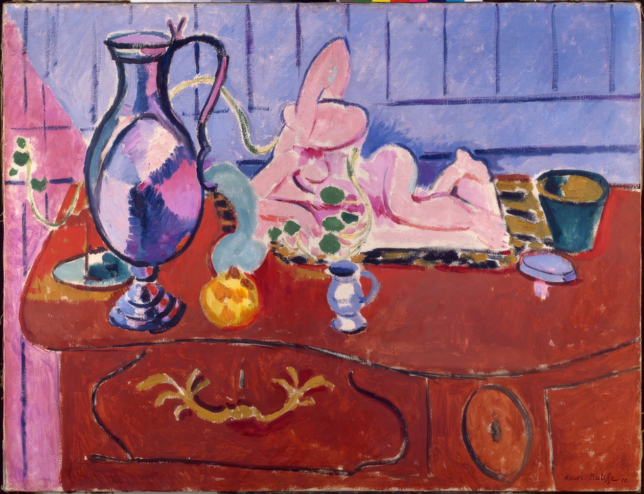 Nature morte avec cruche en étain - Henri Matisse