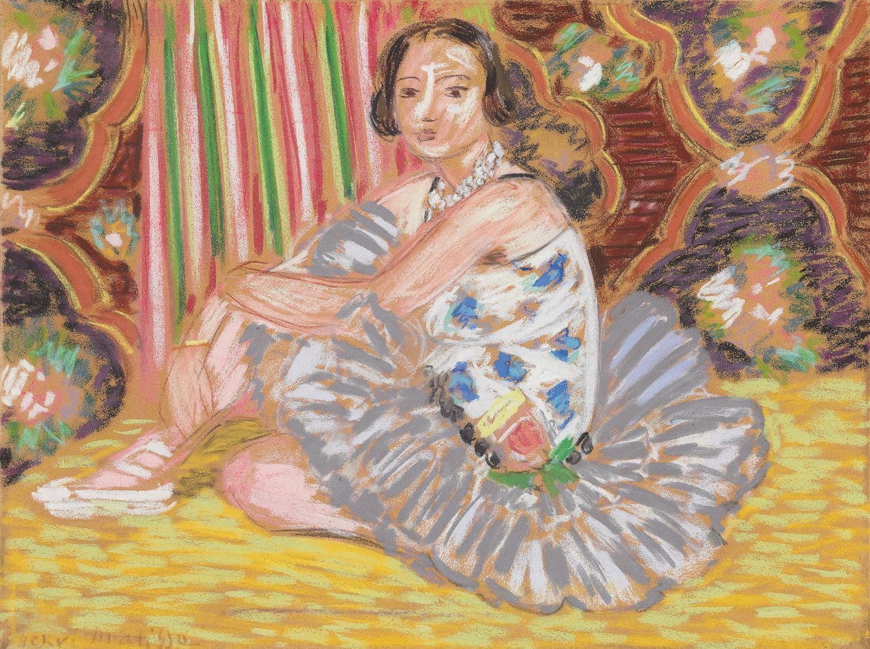 The Dancer; La Danseuse - Henri Matisse