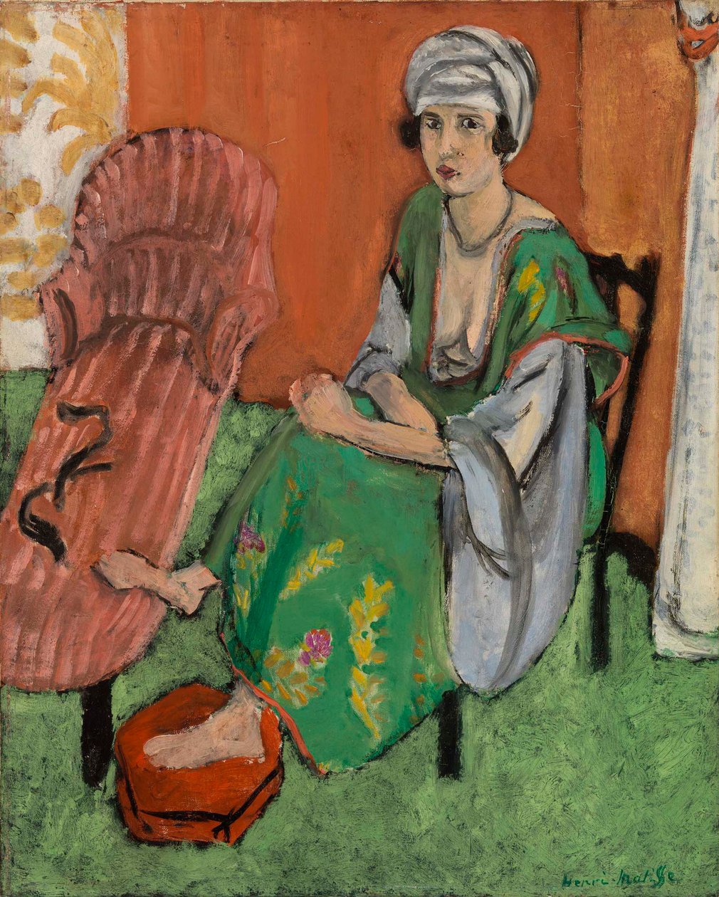 La Robe verte (The Green Dress) - Henri Matisse