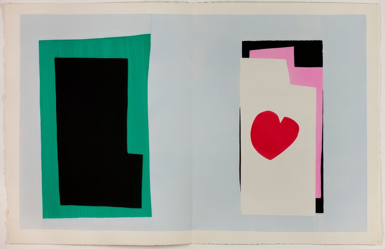 Le cœur, de Jazz - Henri Matisse