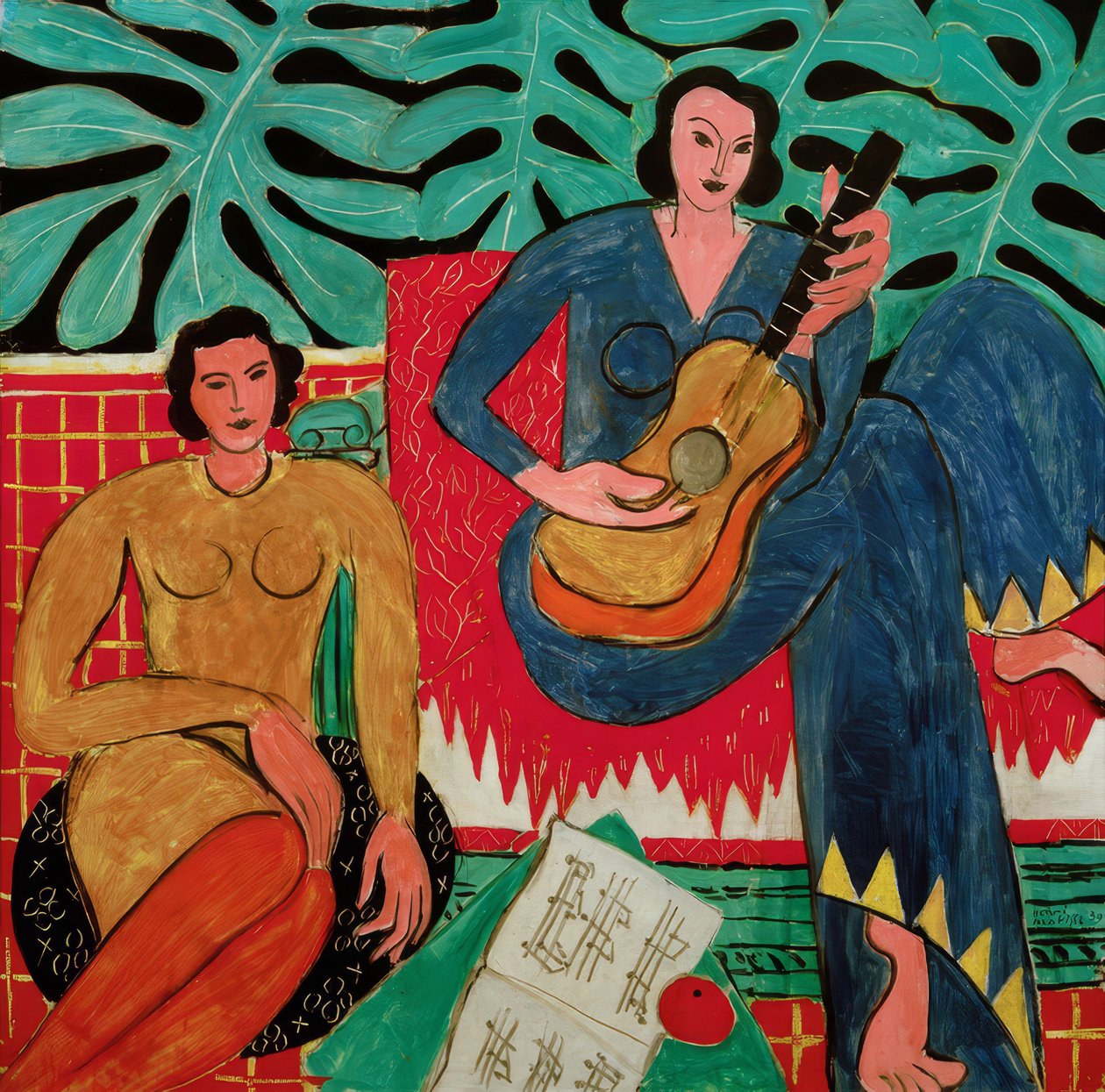 La musique - Henri Matisse
