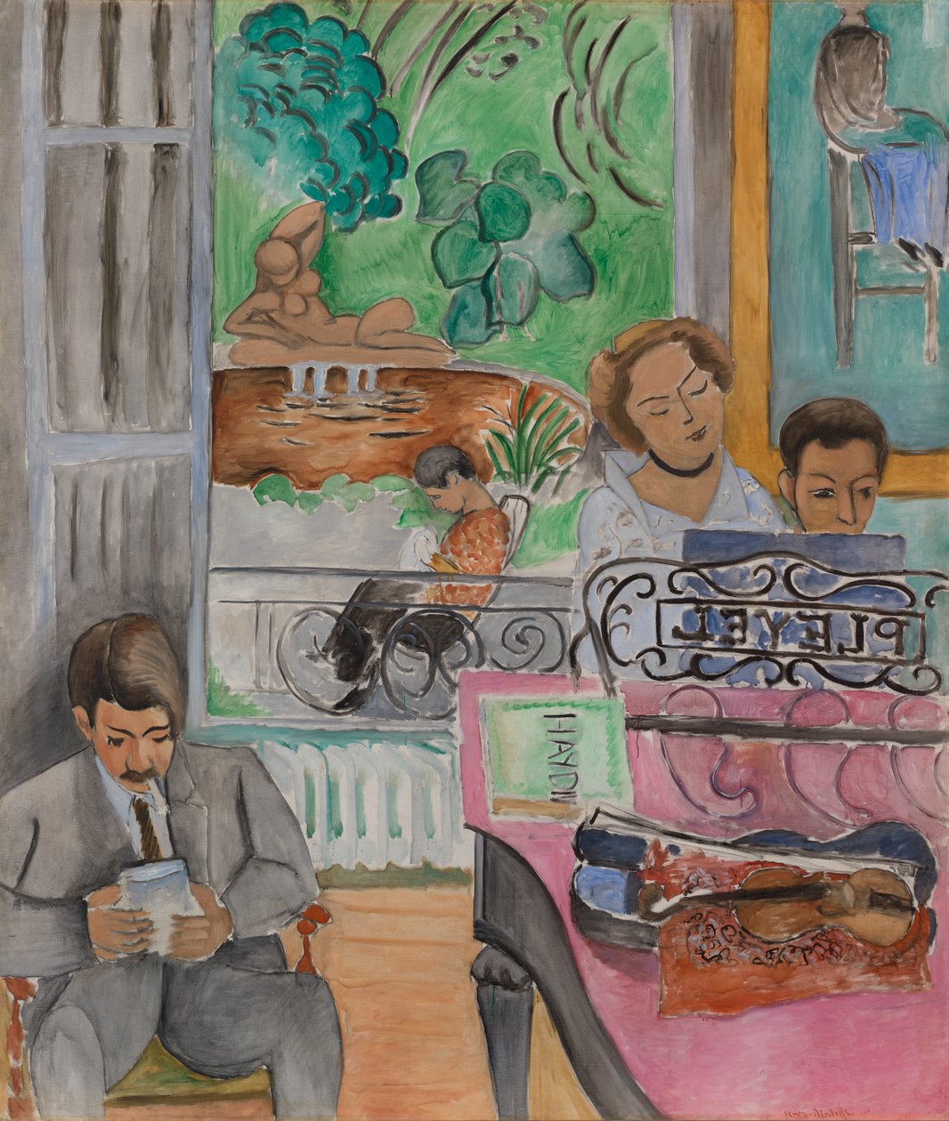 La leçon de musique - Henri Matisse