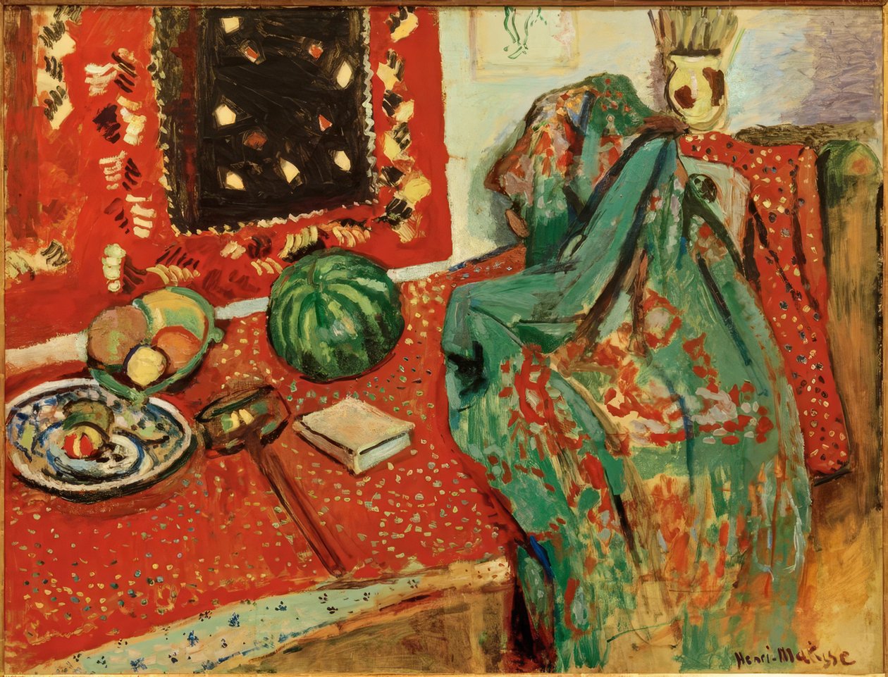 Les tapis rouges - Henri Matisse