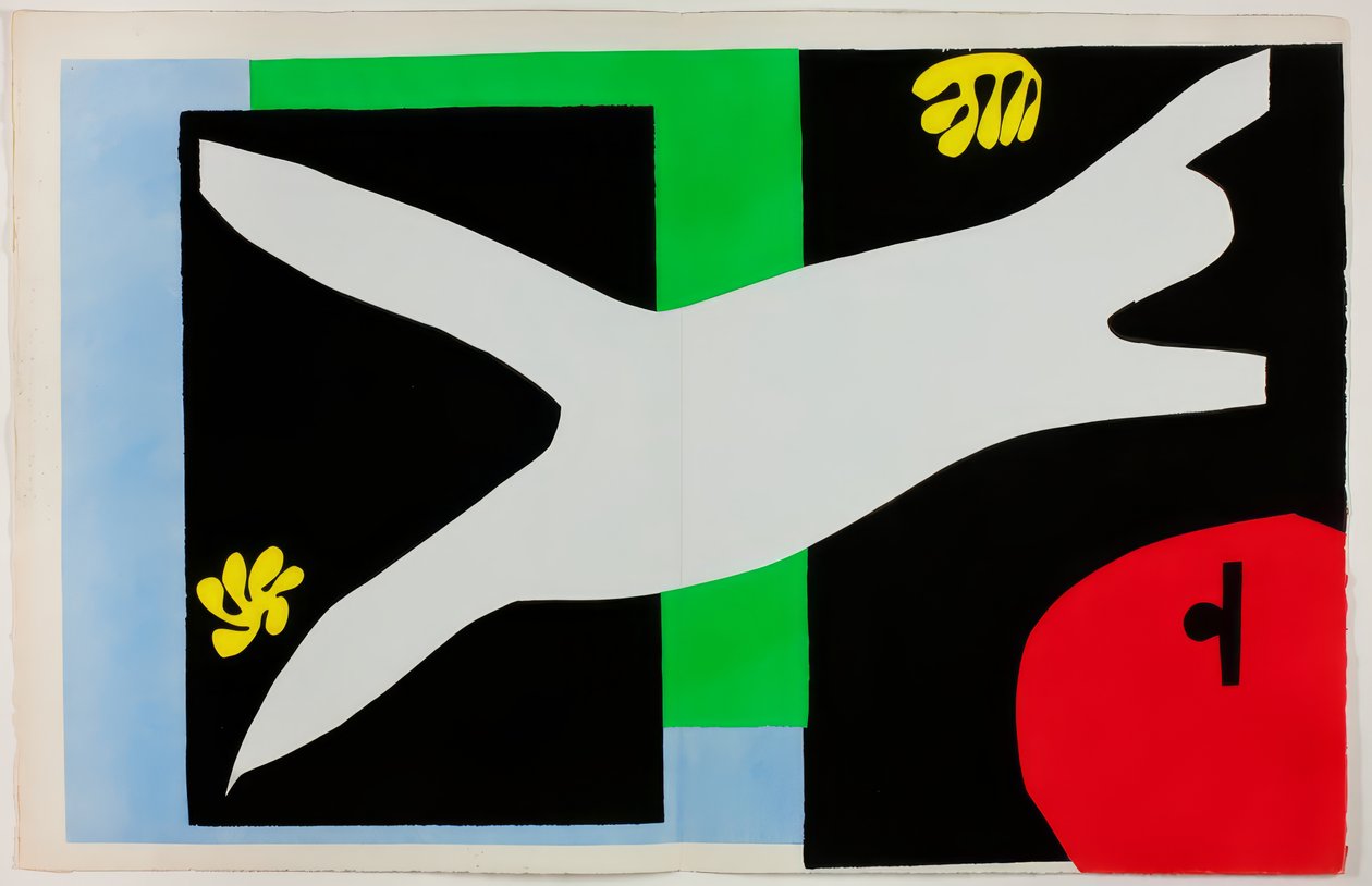 Le nageur dans le réservoir, de Jazz - Henri Matisse