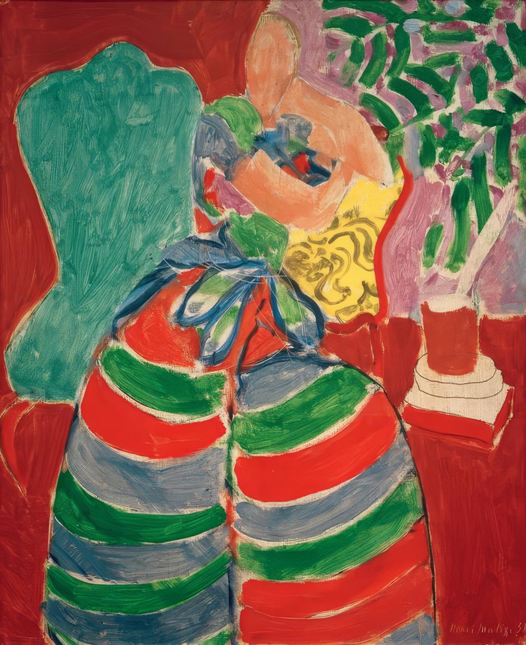 La robe à rayures - Henri Matisse