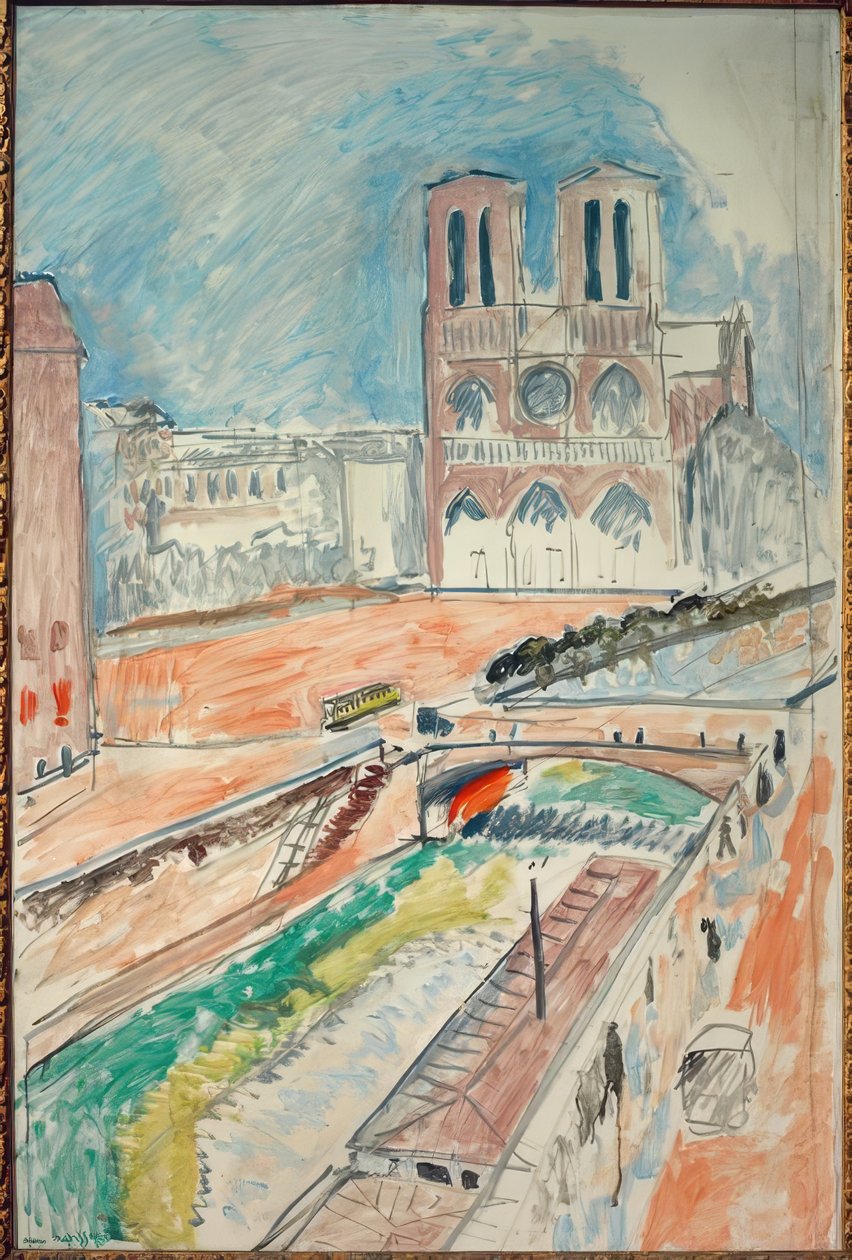 Vue de Notre-Dame - Henri Matisse