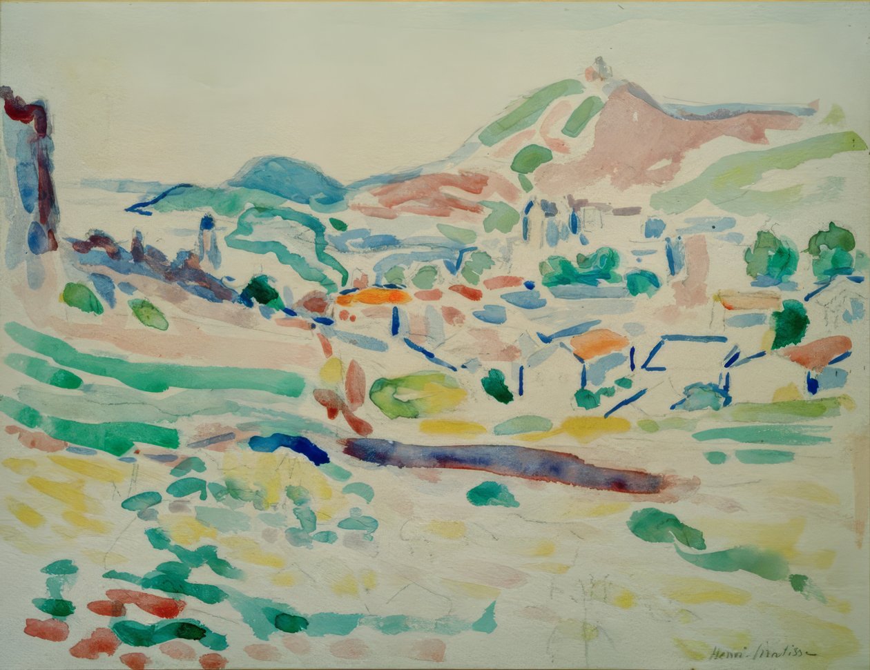 Vue de Collioure (Village) - Henri Matisse