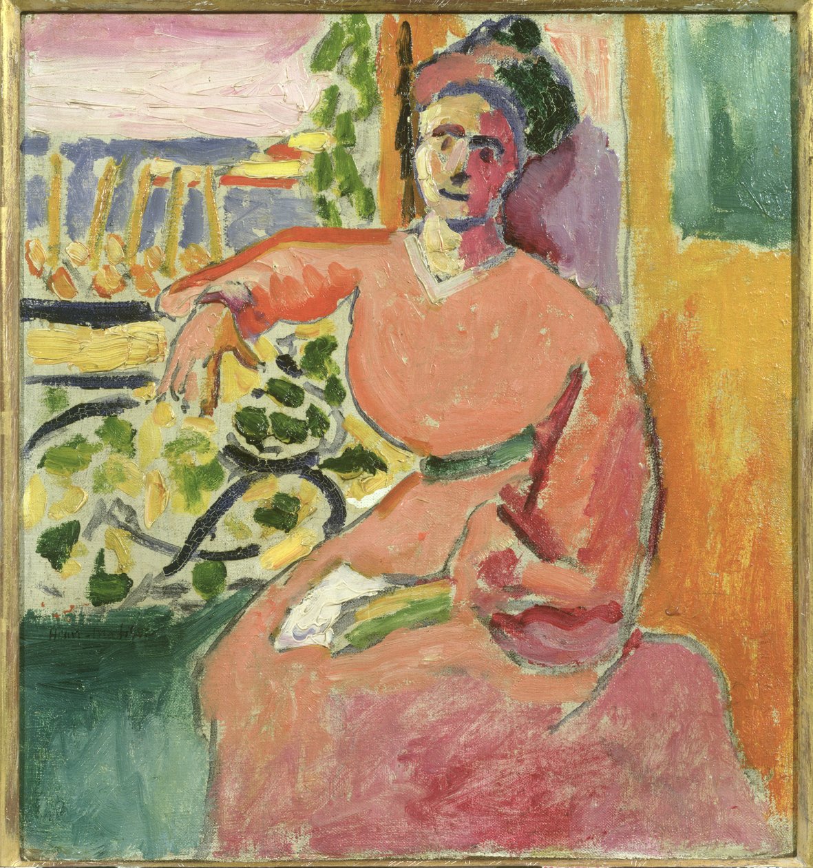 Femme à la fenêtre - Henri Matisse