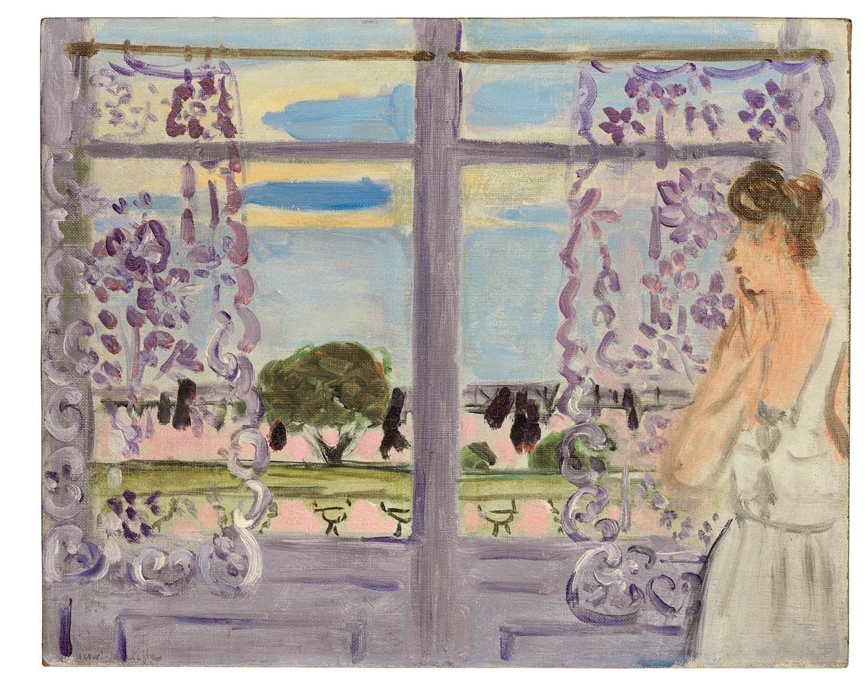 Femme à la fenêtre - Henri Matisse