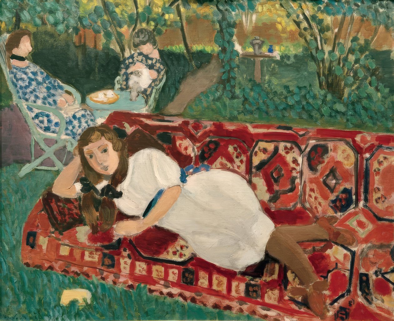 Jeunes filles dans le jardin - Henri Matisse