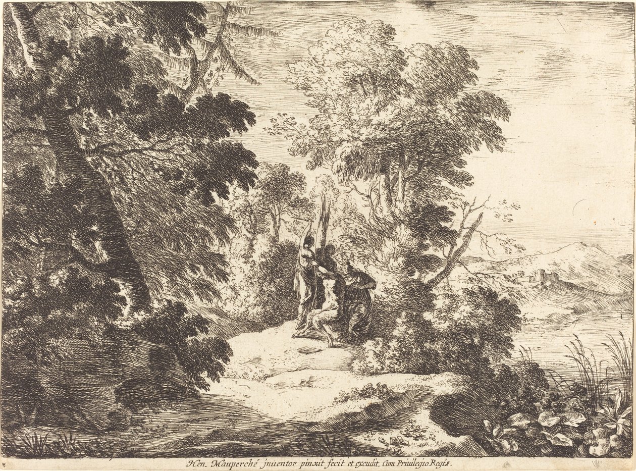 Le dépouillement de Marsyas - Henri Mauperche