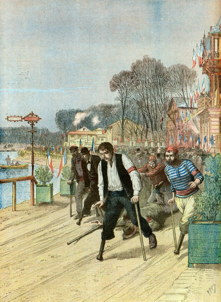 Une course de jambes de bois - Henri Meyer