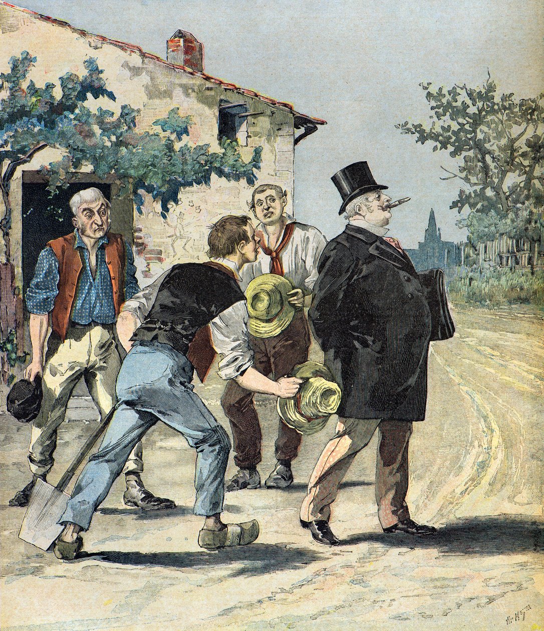 Caricature des candidats - Henri Meyer