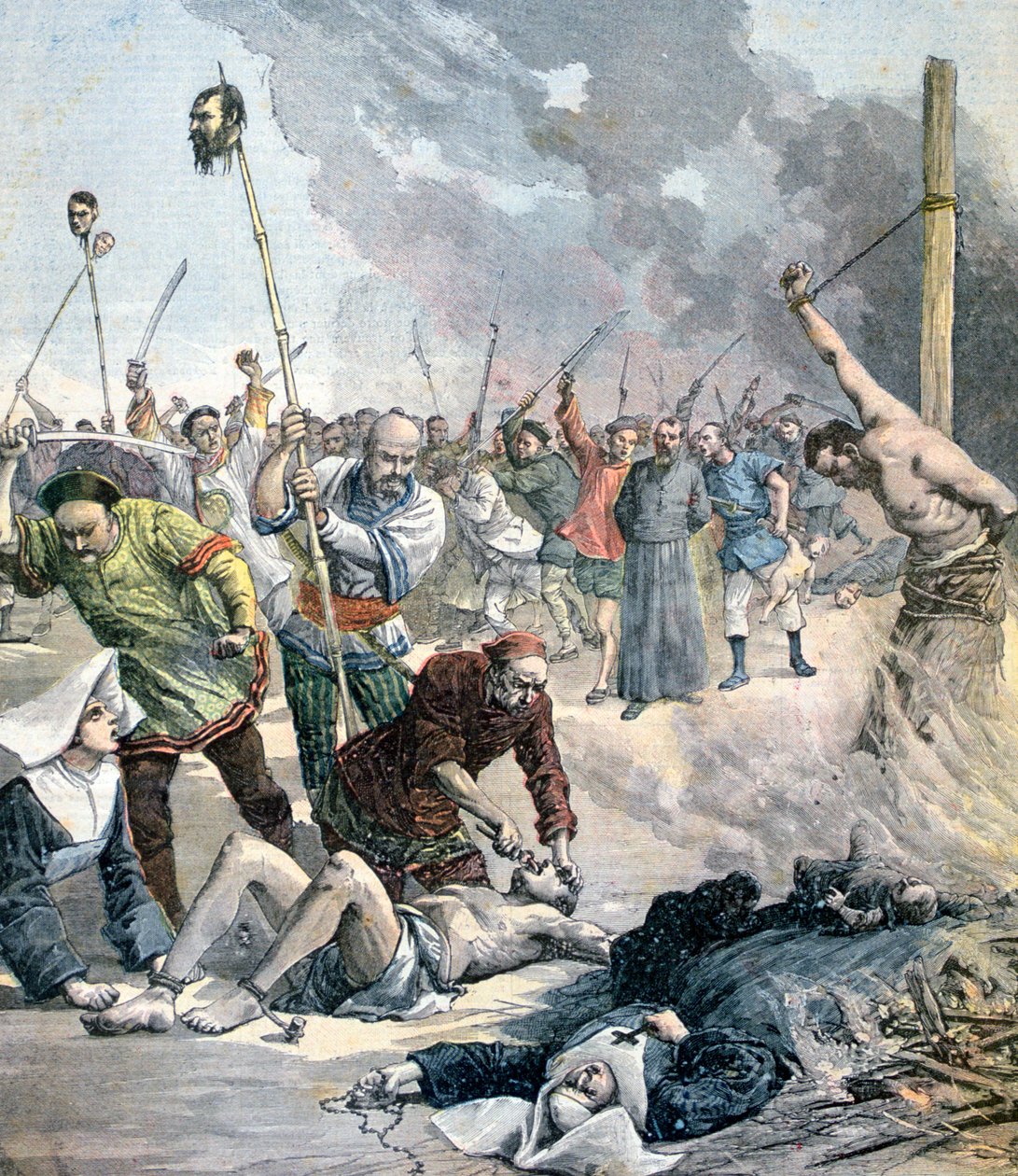 Massacres en Chine, 1891 - Henri Meyer