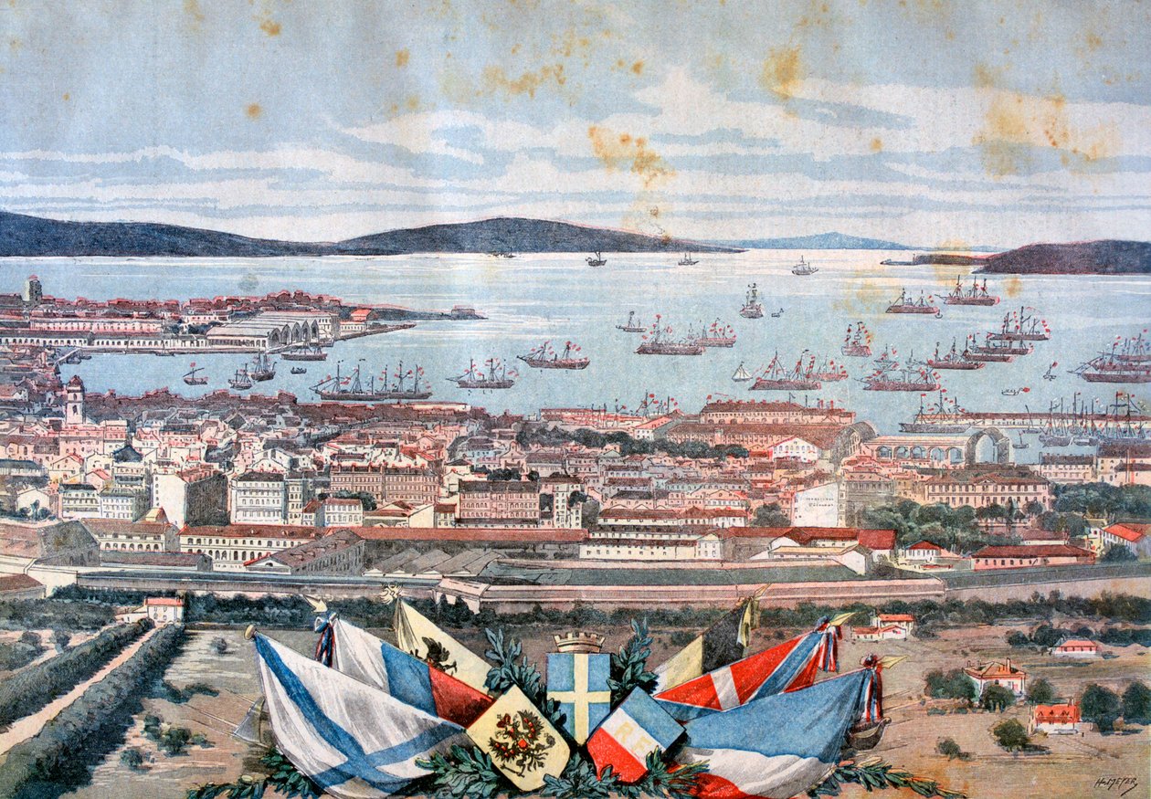 Le port de Toulon, 1893 - Henri Meyer