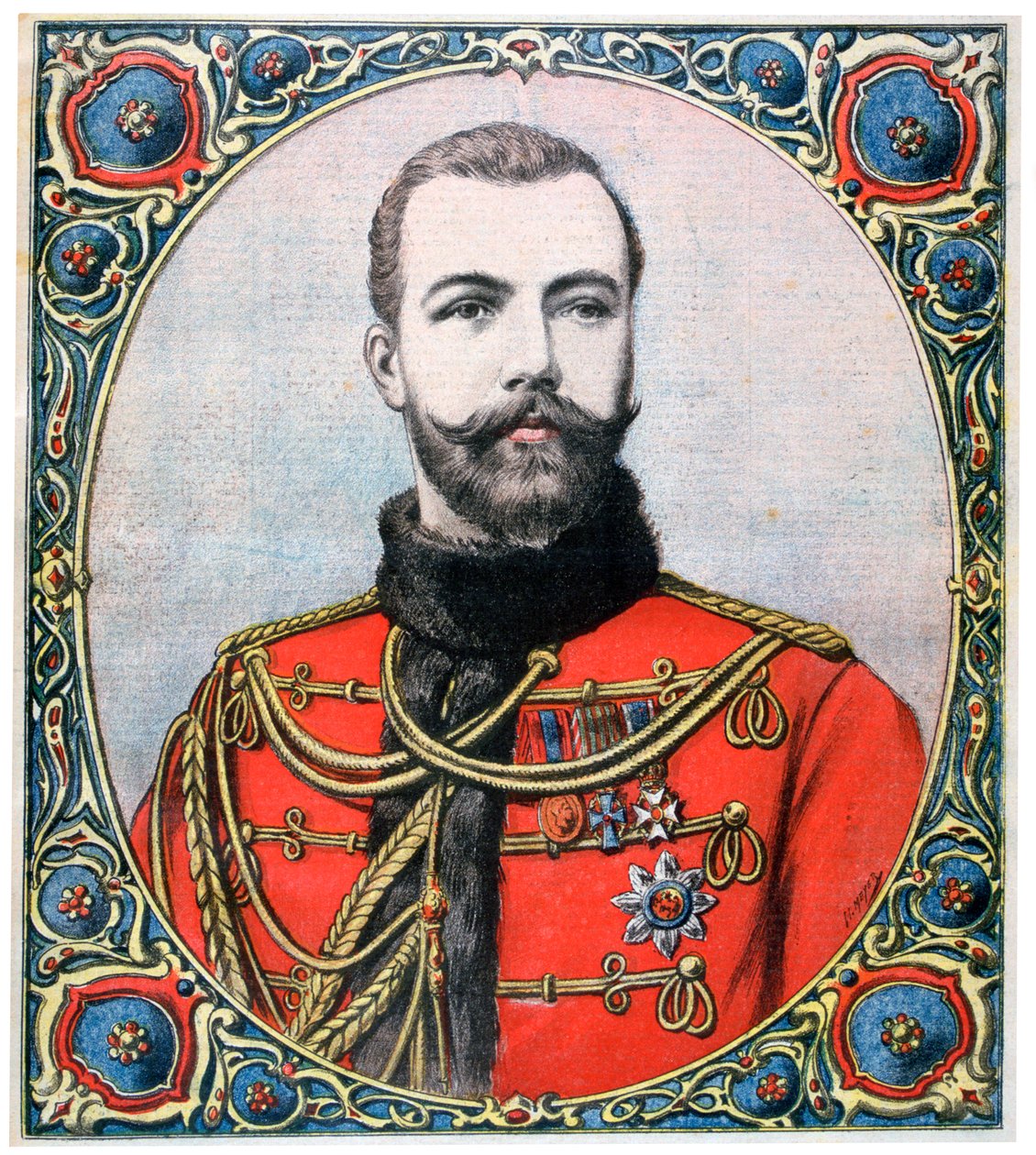 Tsar Nicolas II de Russie, 1894 - Henri Meyer