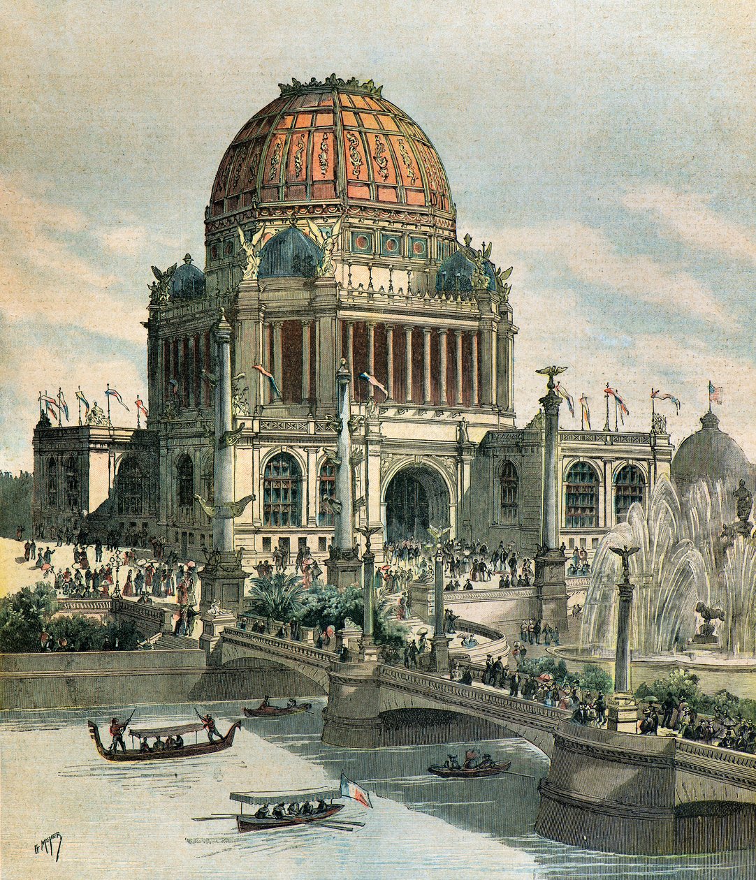 Bâtiment de la ville blanche - Henri Meyer