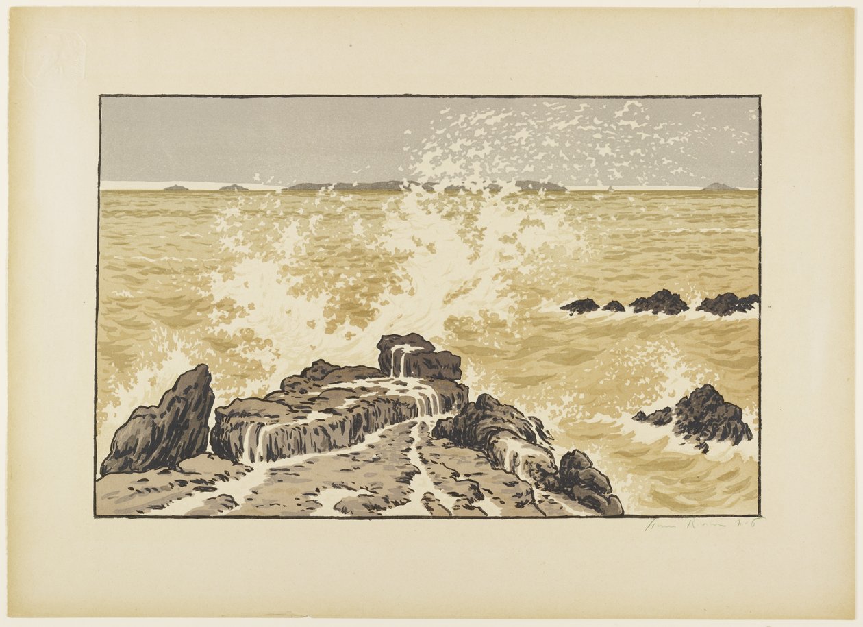 La Vague - Henri Rivière