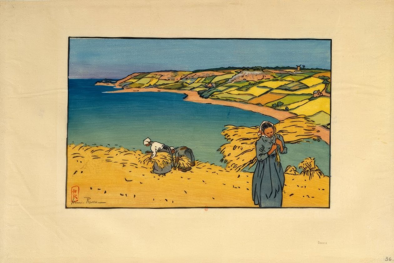 La Baie de Launay (Loguivy) - Henri Rivière