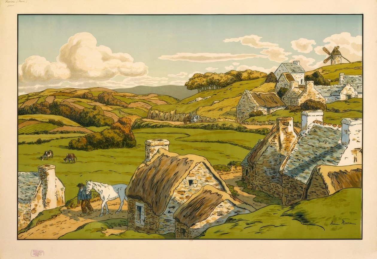 Le Hameau - Henri Rivière