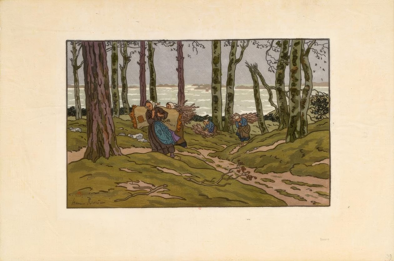 Lendemain de tempête, baie de Launay (Loguivy) - Henri Rivière