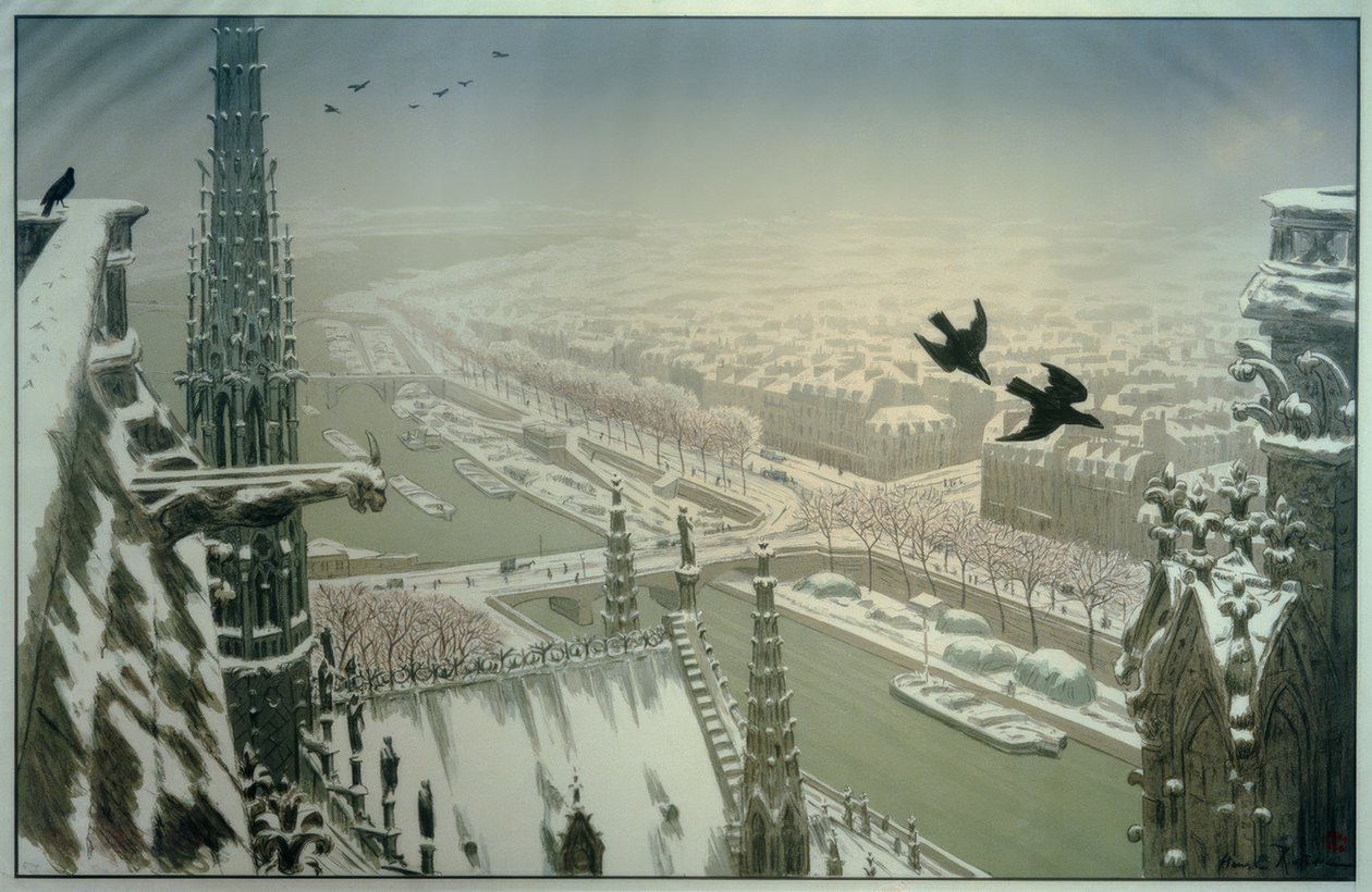 Des tours de Notre-Dame - Henri Rivière
