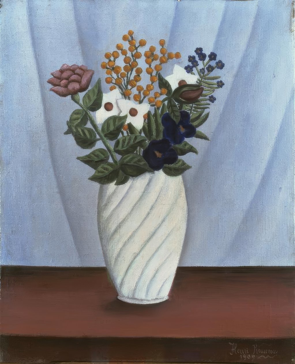 Bouquet de fleurs - Henri Rousseau