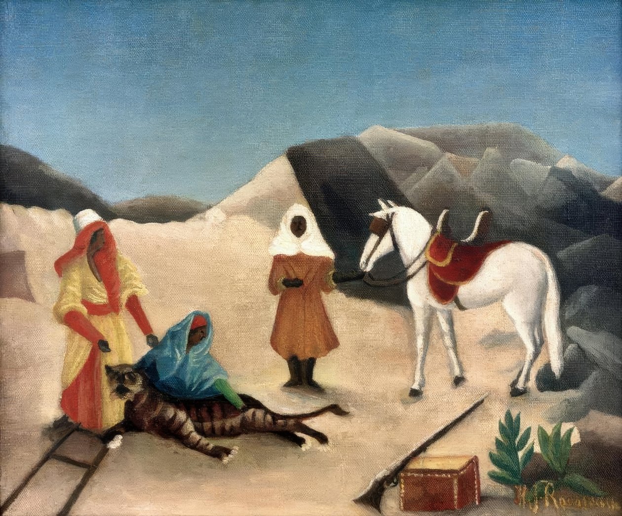 La Chasse au tigre - Henri Rousseau