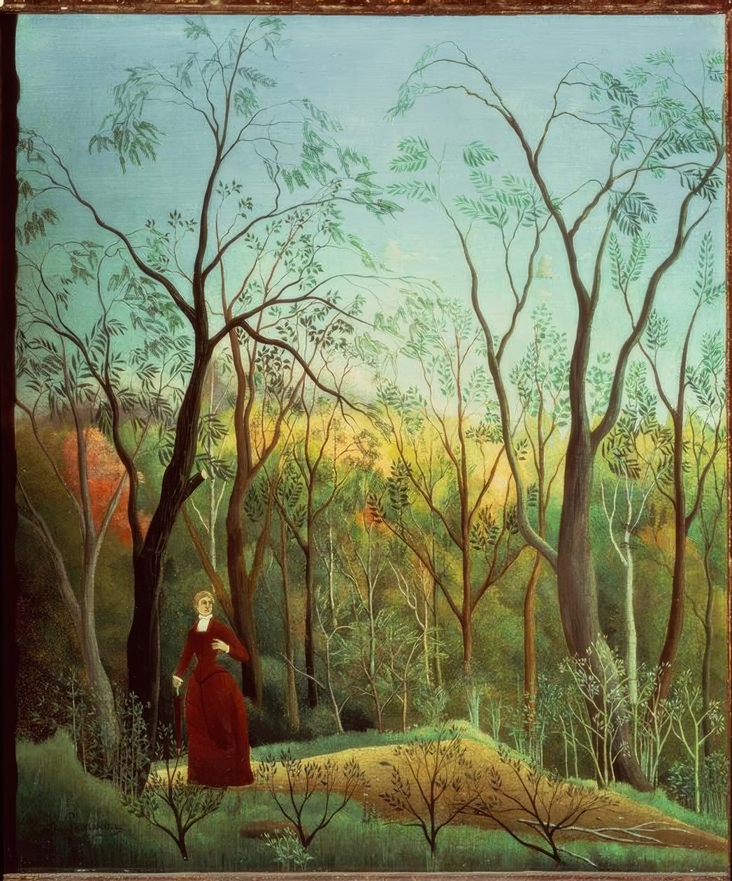 La Promenade dans la forêt - Henri Rousseau