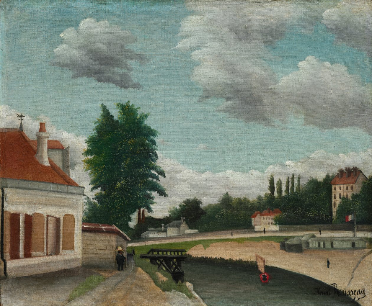 Périphérie de Paris, vers 1897-1905 - Henri Rousseau