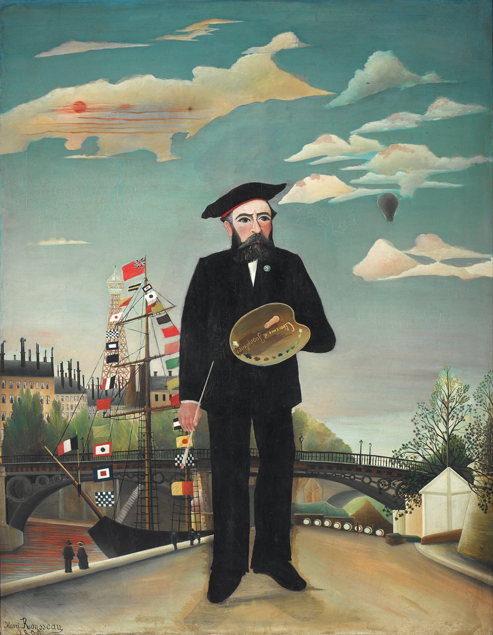 Autoportrait - Henri Rousseau