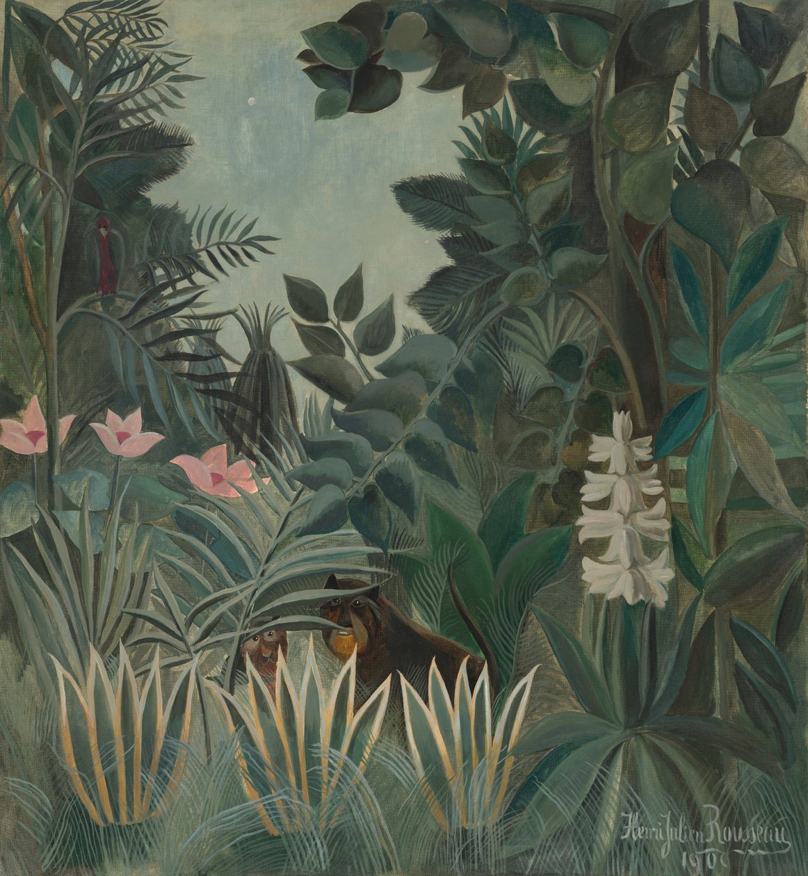 La jungle équatoriale, 1909 - Henri Rousseau