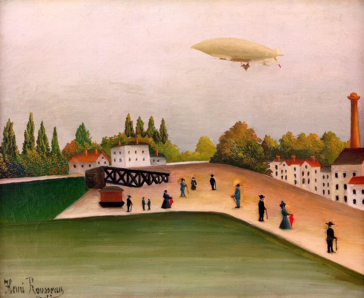 Vue du Quai d’Ivry - Henri Rousseau