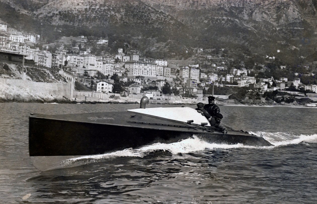 Le "Meeting de Monaco" bateau à moteur - Henri Royer