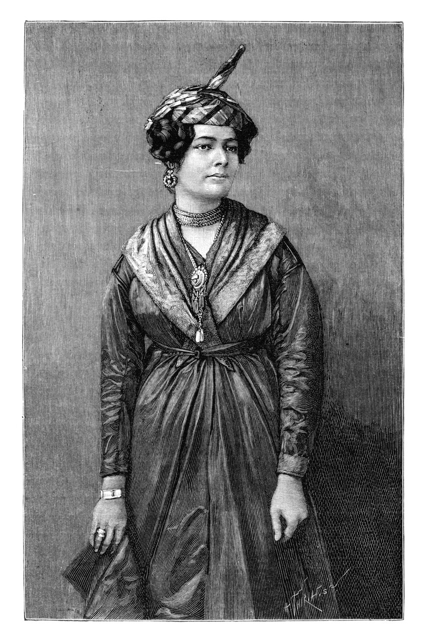 Une femme creole de Martinique vers 1890 Henri Thiriat