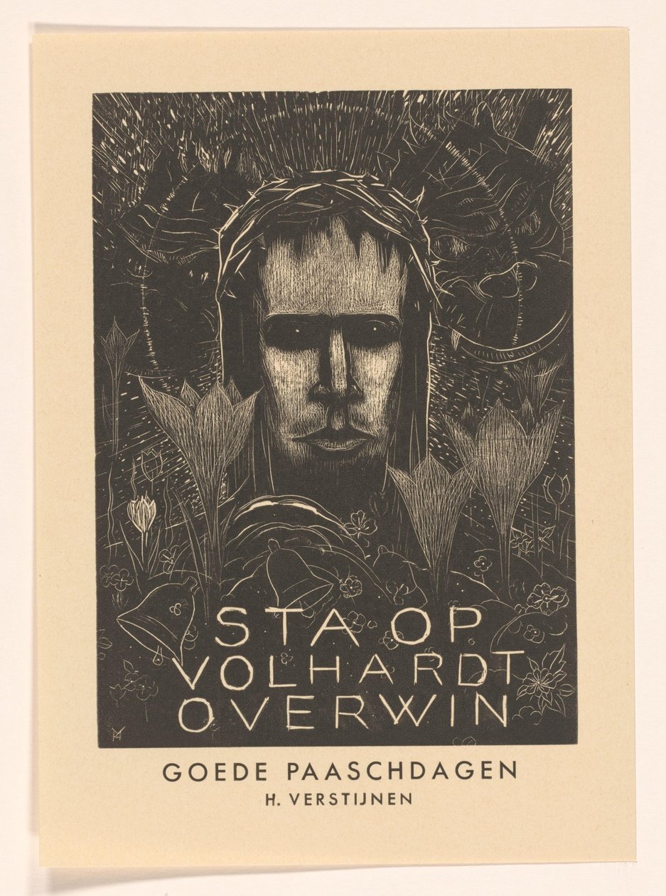 Carte de Pâques par Henri Verstijnen - Henri Verstijnen