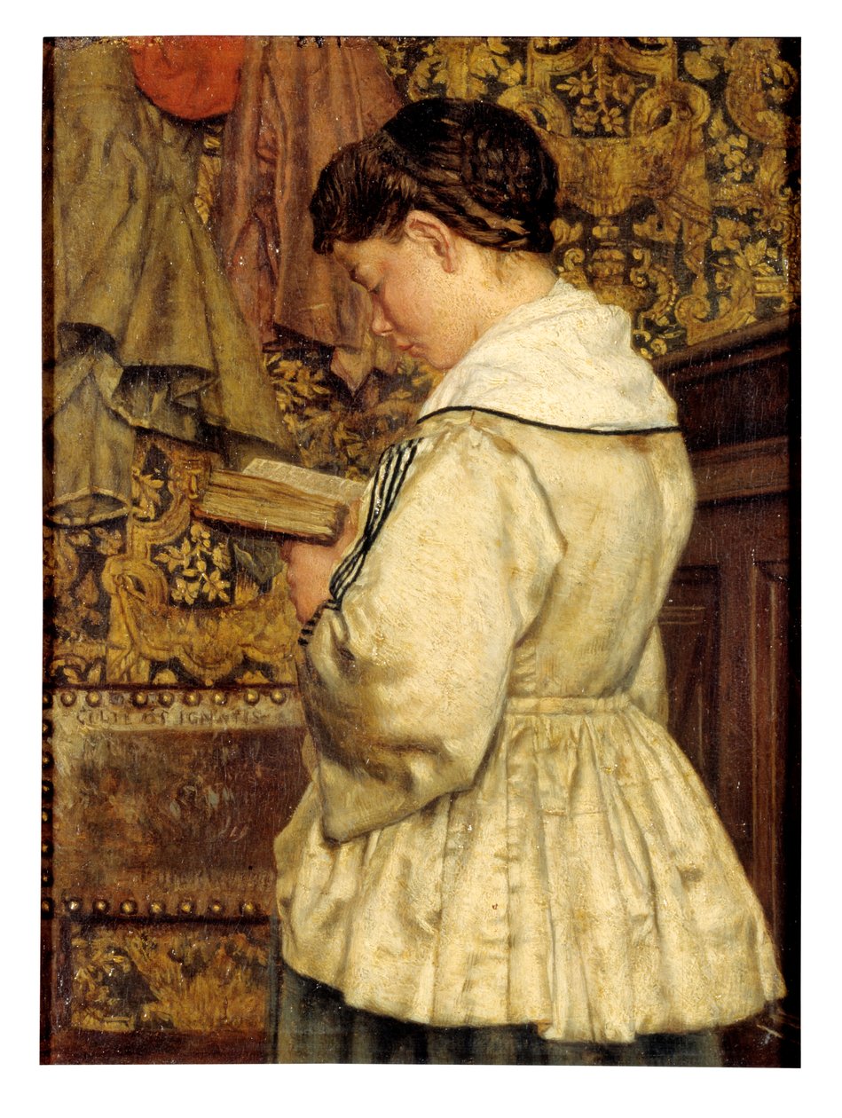 Femme lisant - Henri de Braekeleer