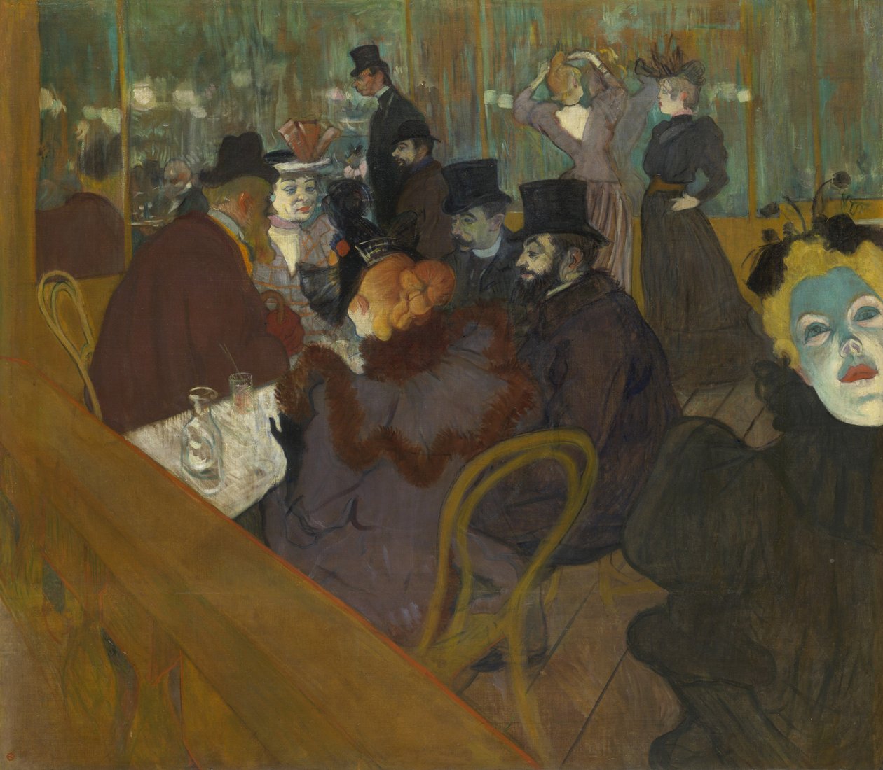 Au Moulin Rouge - Henri de Toulouse Lautrec