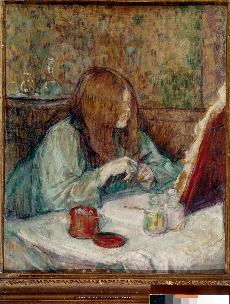 Madame Poupoule à sa toilette - Henri de Toulouse Lautrec
