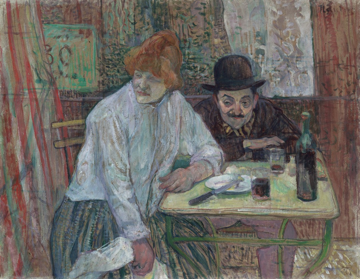 Au Café La Mie - Henri de Toulouse Lautrec