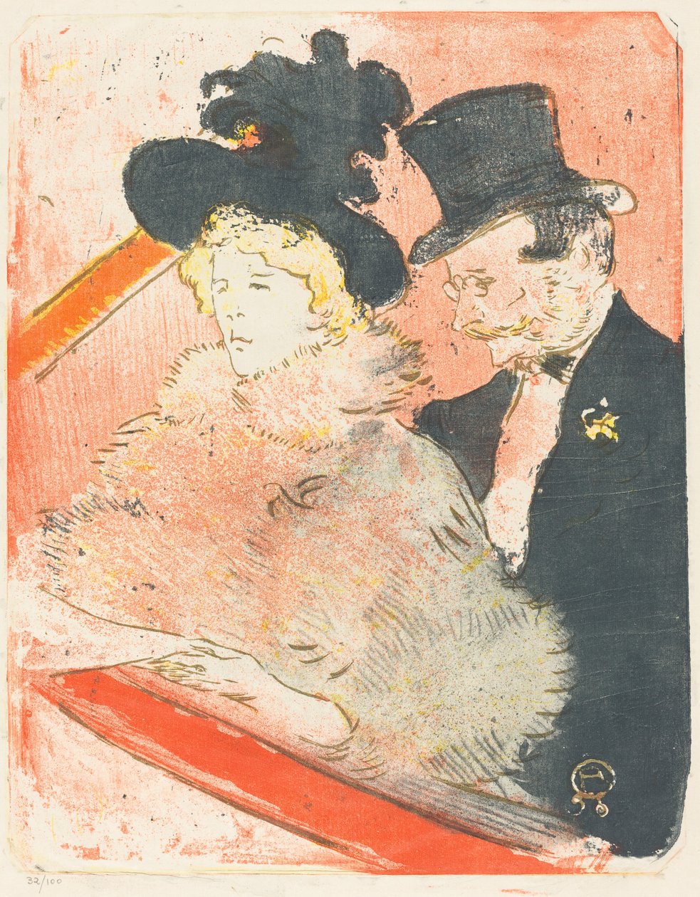 Au concert - Henri de Toulouse Lautrec