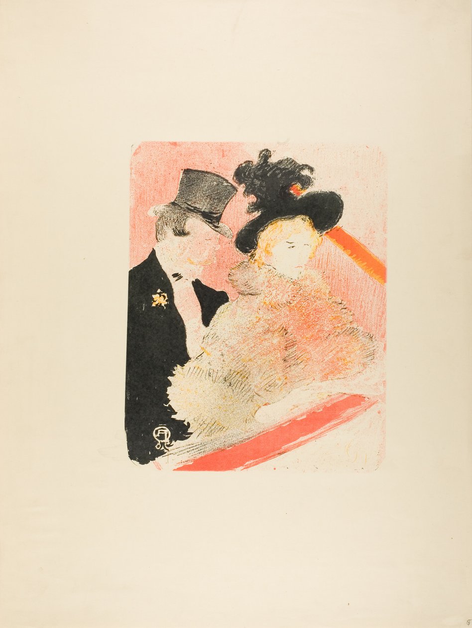 Au concert - Henri de Toulouse Lautrec