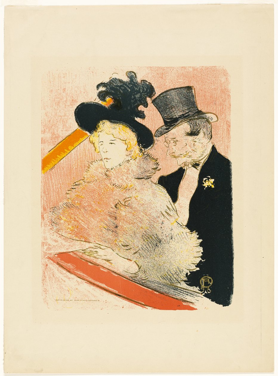 Au concert - Henri de Toulouse Lautrec